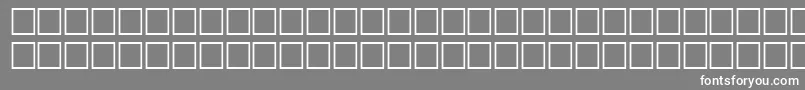 MotkenRamlah Font – White Fonts on Gray Background