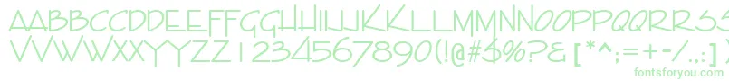 EntebbeRegular Font – Green Fonts