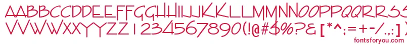 EntebbeRegular Font – Red Fonts