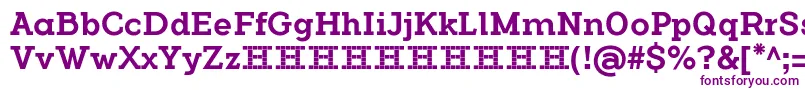 FlamanteCairo Font – Purple Fonts on White Background