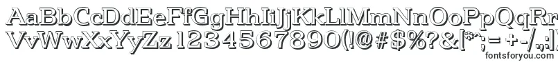 PenthouseshadowRegular Font – Fonts for VK