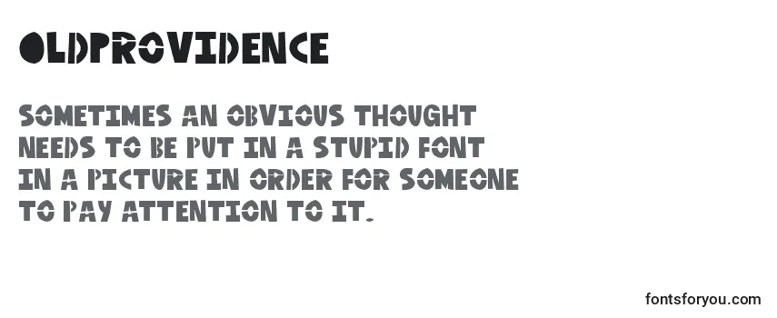 OldProvidence Font