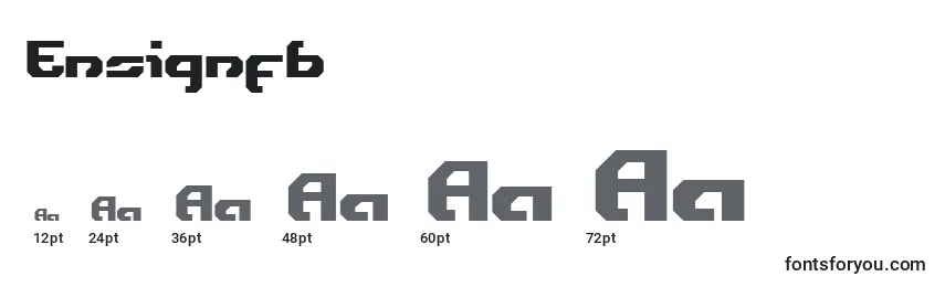 Ensignfb Font Sizes