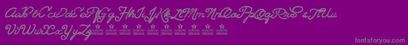 fuente Landscapelandpersonaluse – Fuentes Grises Sobre Fondo Morado