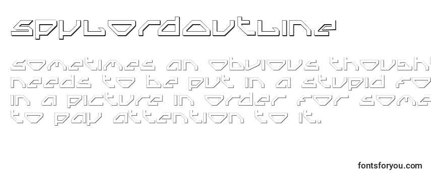 SpylordOutline Font