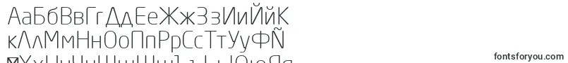 NeoSansProLight-Schriftart – bulgarische Schriften