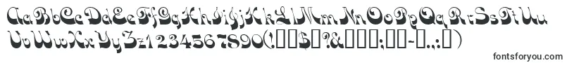 Шрифт Vocoscriptssk – шрифты, начинающиеся на V