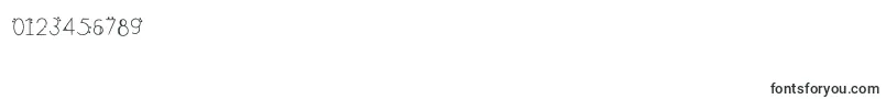 DecemberDeco Font – Fonts for Numbers and Digits