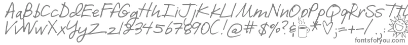 Подробнее о шрифте DjbILoveMeSomeBrook Шрифт DjbILoveMeSomeBrook – серые шрифты