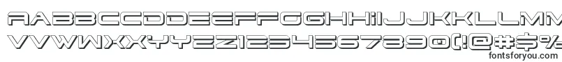 Шрифт Dodger33D – 3D шрифты