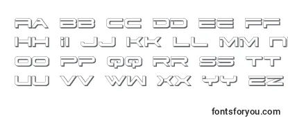 Dodger33D Font