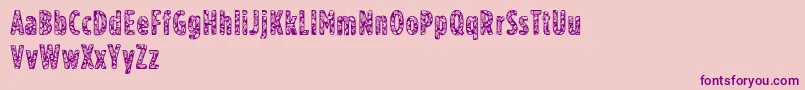 Más sobre la fuente CfusarmyRegular fuente CfusarmyRegular – Fuentes Moradas Sobre Fondo Rosa