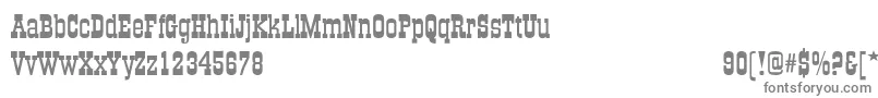 OldTownextNormal-Schriftart – Graue Schriften auf weißem Hintergrund