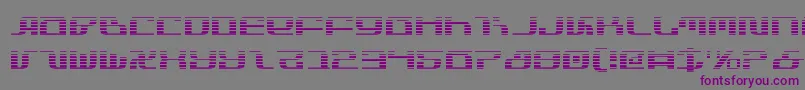 Шрифт Infinityg – фиолетовые шрифты на сером фоне