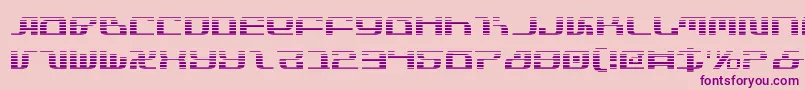 Infinityg Font – Purple Fonts on Pink Background