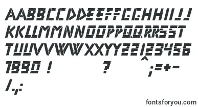 Rifle1 font – Fonts By Materials