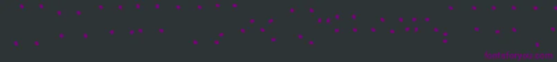 JuicyFruityHighlights-Schriftart – Violette Schriften auf schwarzem Hintergrund