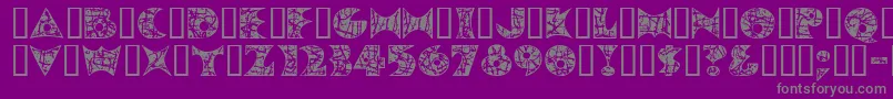 More about Pollockmf Font Pollockmf Font – Gray Fonts on Purple Background