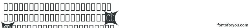 フォントImperialblazeRegular – トルクメン文字