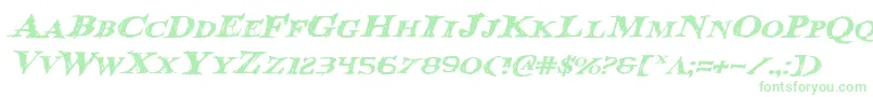 Bloodcrowei Font – Green Fonts