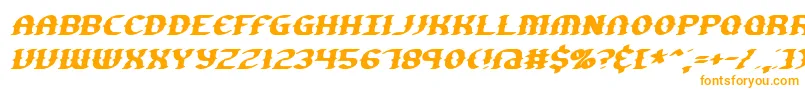 GestureSlantBrk Font – Orange Fonts