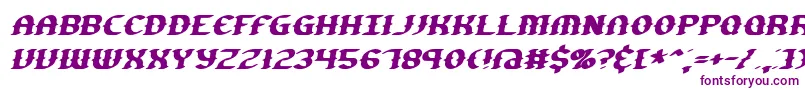 GestureSlantBrk Font – Purple Fonts