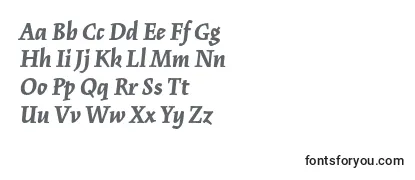 KinesisstdBlackitalic-fontti