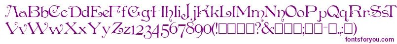 Penshurs Font – Purple Fonts