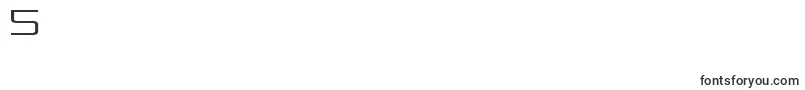 フォントEscapeArtistExtended – フォント数字5