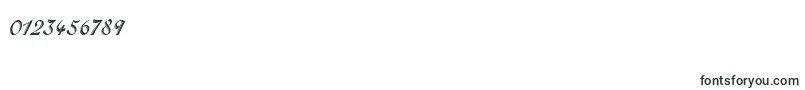 InscriptionLetPlain.1.0 Font – Fonts for Numbers and Digits