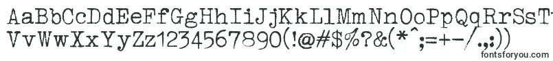 1952Rheinmetall Font – Fonts Starting with 1