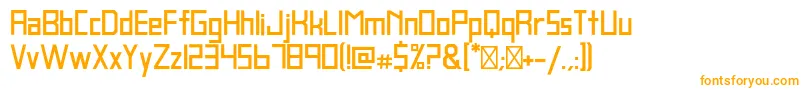 BlankBold Font – Orange Fonts