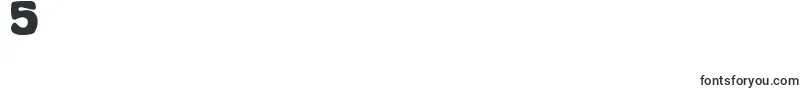 Tosscasu Font – Fonts for Digit 5