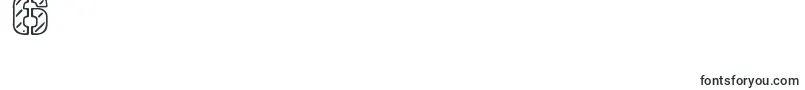 Fonte StampedNavyFont – fontes números 6