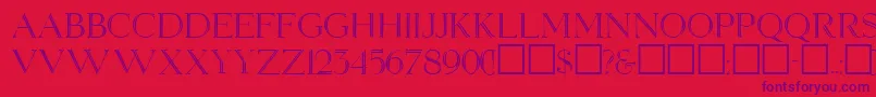 Más sobre la fuente ElizabethRegular fuente ElizabethRegular – Fuentes Moradas Sobre Fondo Rojo
