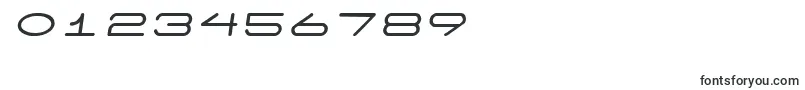7 Days Oblique-Schriftart – Schriften für Zahlen und Nummern