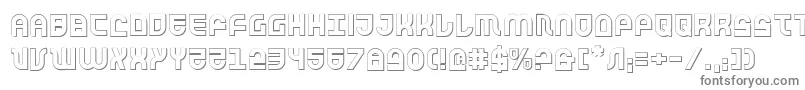 Trek Trooper 3D Font – Gray Fonts