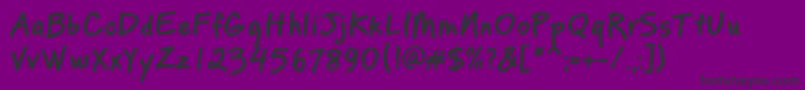 fuente PfreminderproBold – Fuentes Negras Sobre Fondo Morado