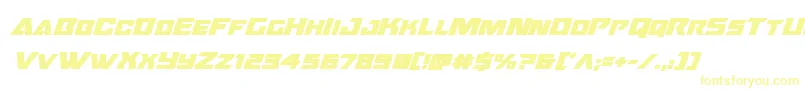 Oceanicdriftboldital Font – Yellow Fonts