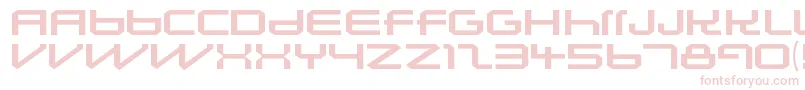 LunasolsequenceRegular Font – Pink Fonts on White Background