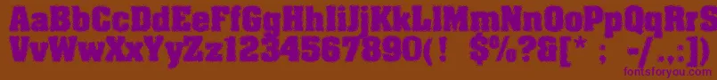 More about MachauerGlas Font MachauerGlas Font – Purple Fonts on Brown Background