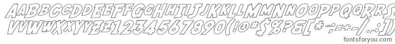 Weitere Informationen zur SfFedoraOutline-Schriftart SfFedoraOutline-Schriftart – Graue Schriften