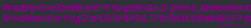 04b 11  Font – Purple Fonts on Black Background