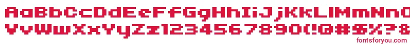 04b 11  Font – Red Fonts