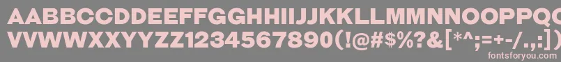 GalderglynnTitlingBl Font – Pink Fonts on Gray Background