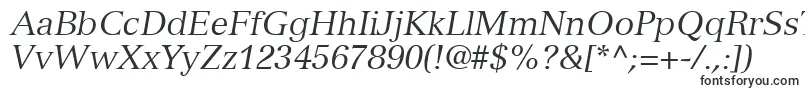 NuanceSsiItalic Font – Fonts for VK