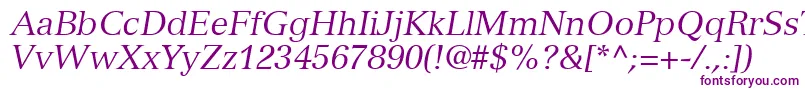 NuanceSsiItalic Font – Purple Fonts