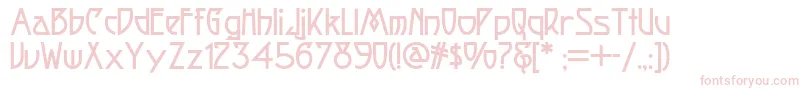 Fortunecookienf Font – Pink Fonts on White Background