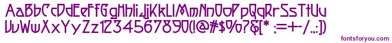 Fortunecookienf Font – Purple Fonts on White Background