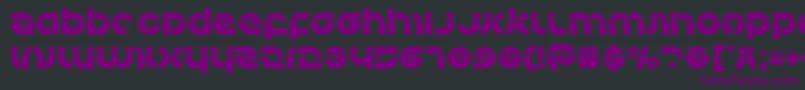 Kovacslaser Font – Purple Fonts on Black Background